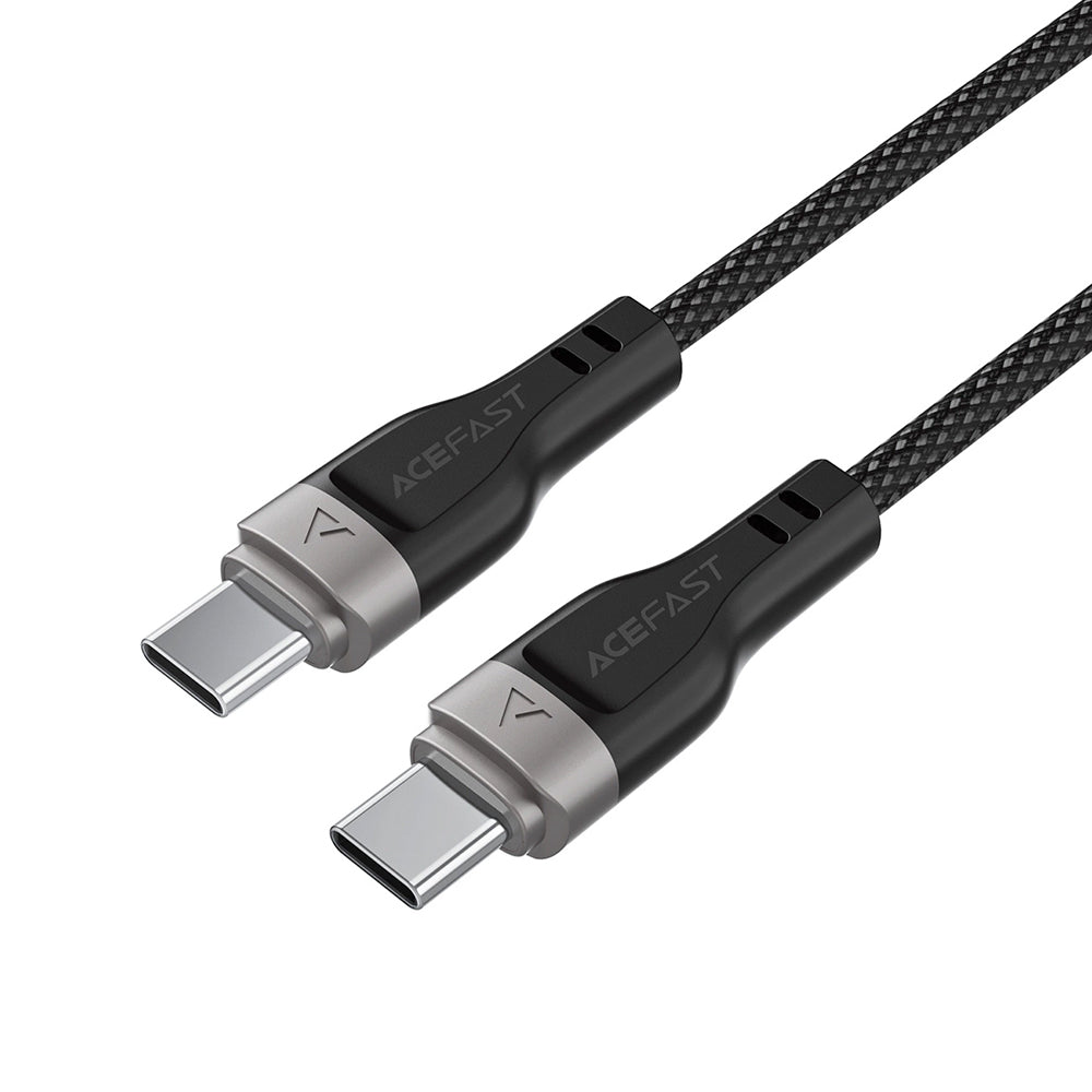 Kabl za podatke i punjenje USB-C - USB-C Acefast C11-03, 60W, 1.2m, Crni