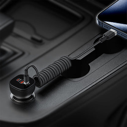 Kabl za podatke i punjenje USB-C - USB-C Acefast C14-03, 60W, 1.2m, Crni