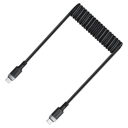 Kabl za podatke i punjenje USB-C - USB-C Acefast C14-03, 60W, 1.2m, Crni