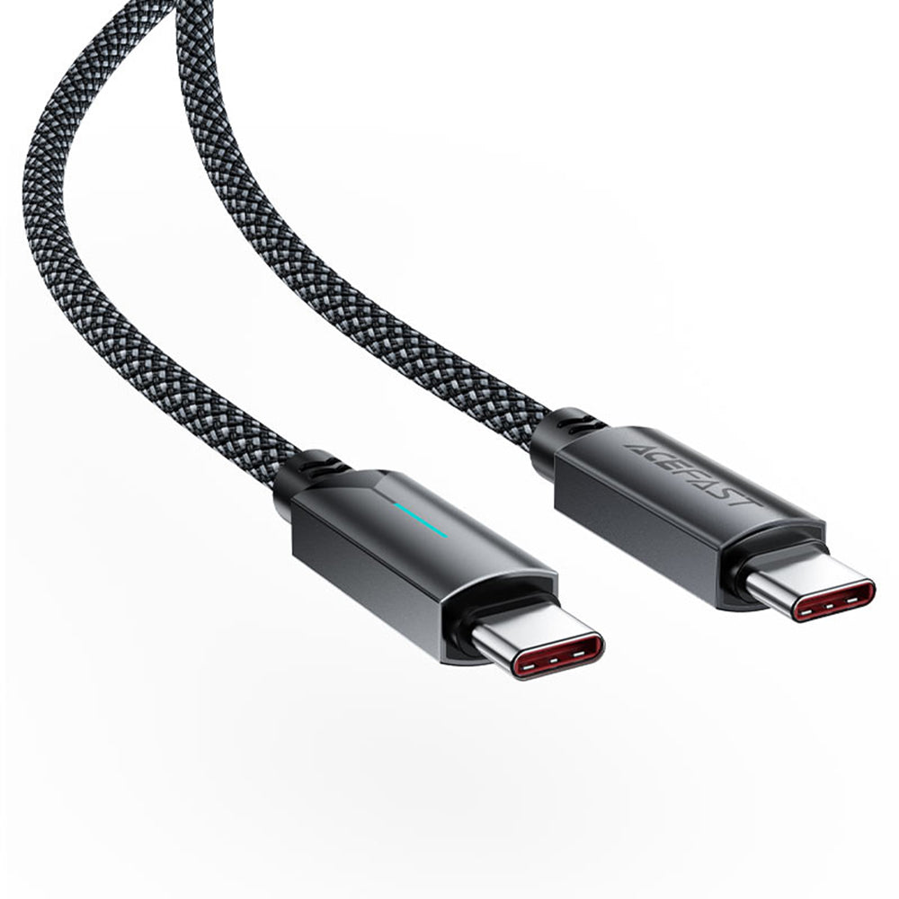 Kabl za podatke i punjenje USB-C - USB-C Acefast C19-03, 60W, 1.2m, Crni