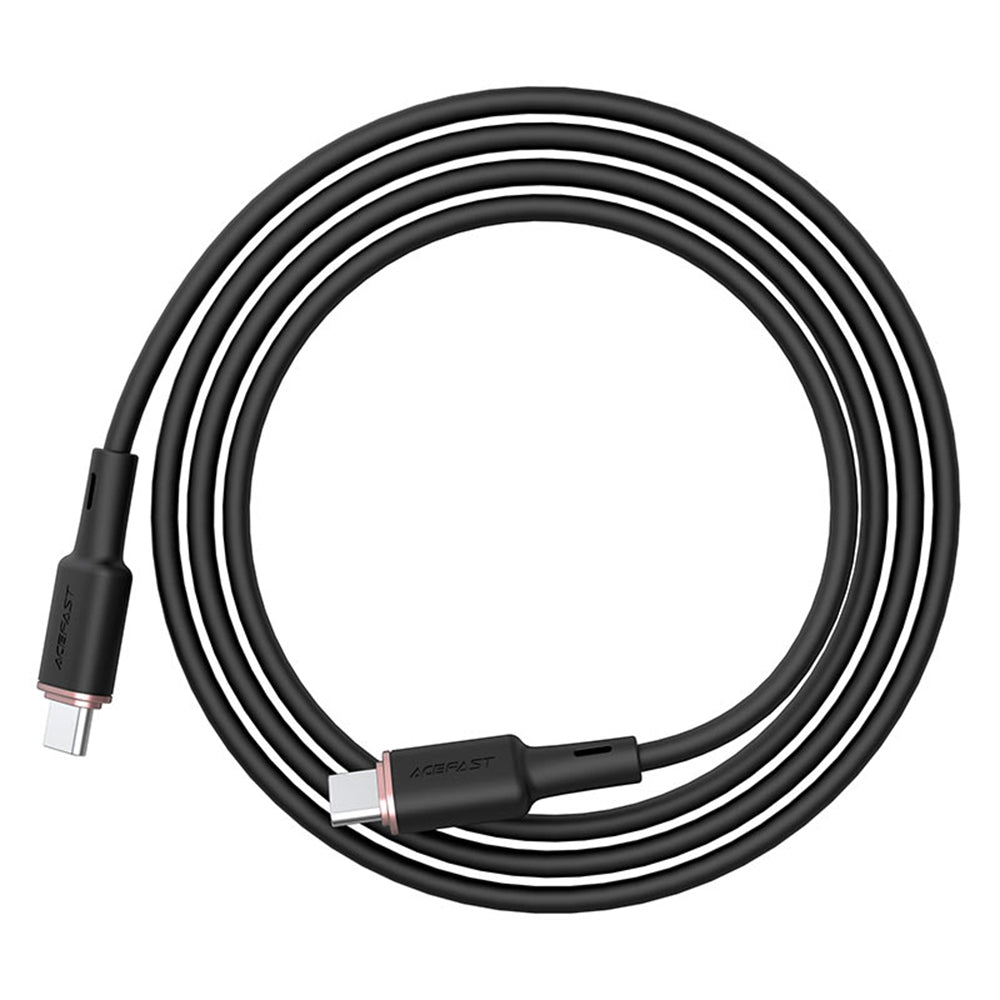 Kabl za podatke i punjenje USB-C - USB-C Acefast C2-03, 60W, 1.2m, Crni