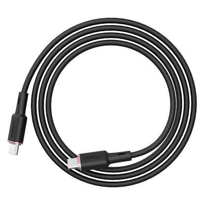 Kabl za podatke i punjenje USB-C - USB-C Acefast C2-03, 60W, 1.2m, Crni