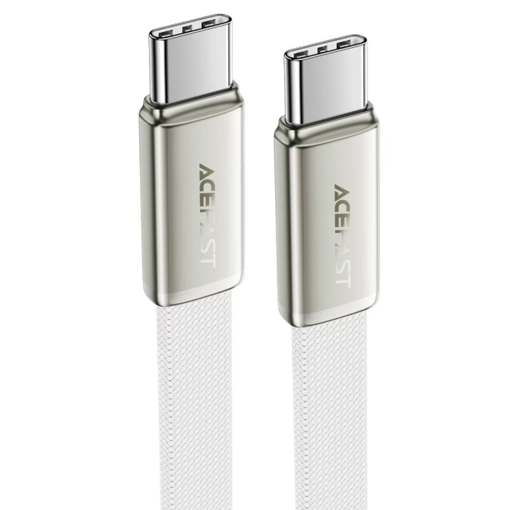 Kabl za podatke i punjenje USB-C - USB-C Acefast C24-03, 60W, 1.2m, Beli