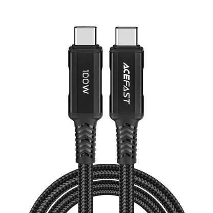 Kabl za prenos podataka i punjenje USB-C - USB-C Acefast C4-03, 100W, 2m, Crni