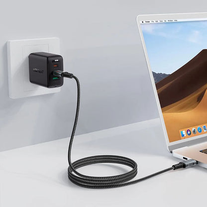 Kabl za prenos podataka i punjenje USB-C - USB-C Acefast C4-03, 100W, 2m, Crni