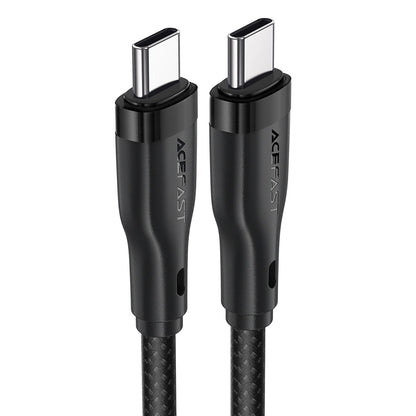 Kabl za prenos podataka i punjenje USB-C - USB-C Acefast C8-03, 60W, 1.2m, Crni