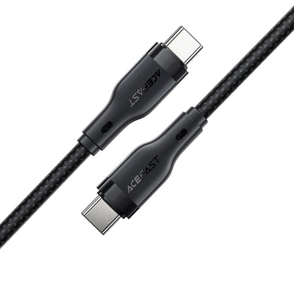 Kabl za prenos podataka i punjenje USB-C - USB-C Acefast C8-03, 60W, 1.2m, Crni