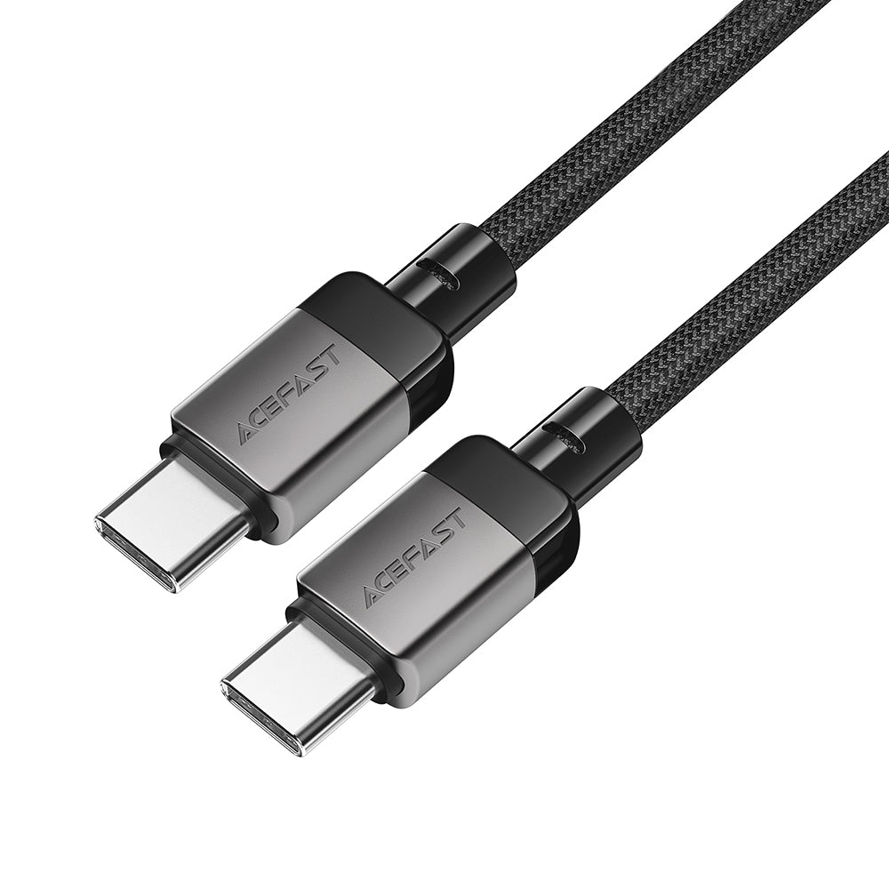 Kabl za podatke i punjenje USB-C - USB-C Acefast C9-03, 60W, 1.2m, Crni
