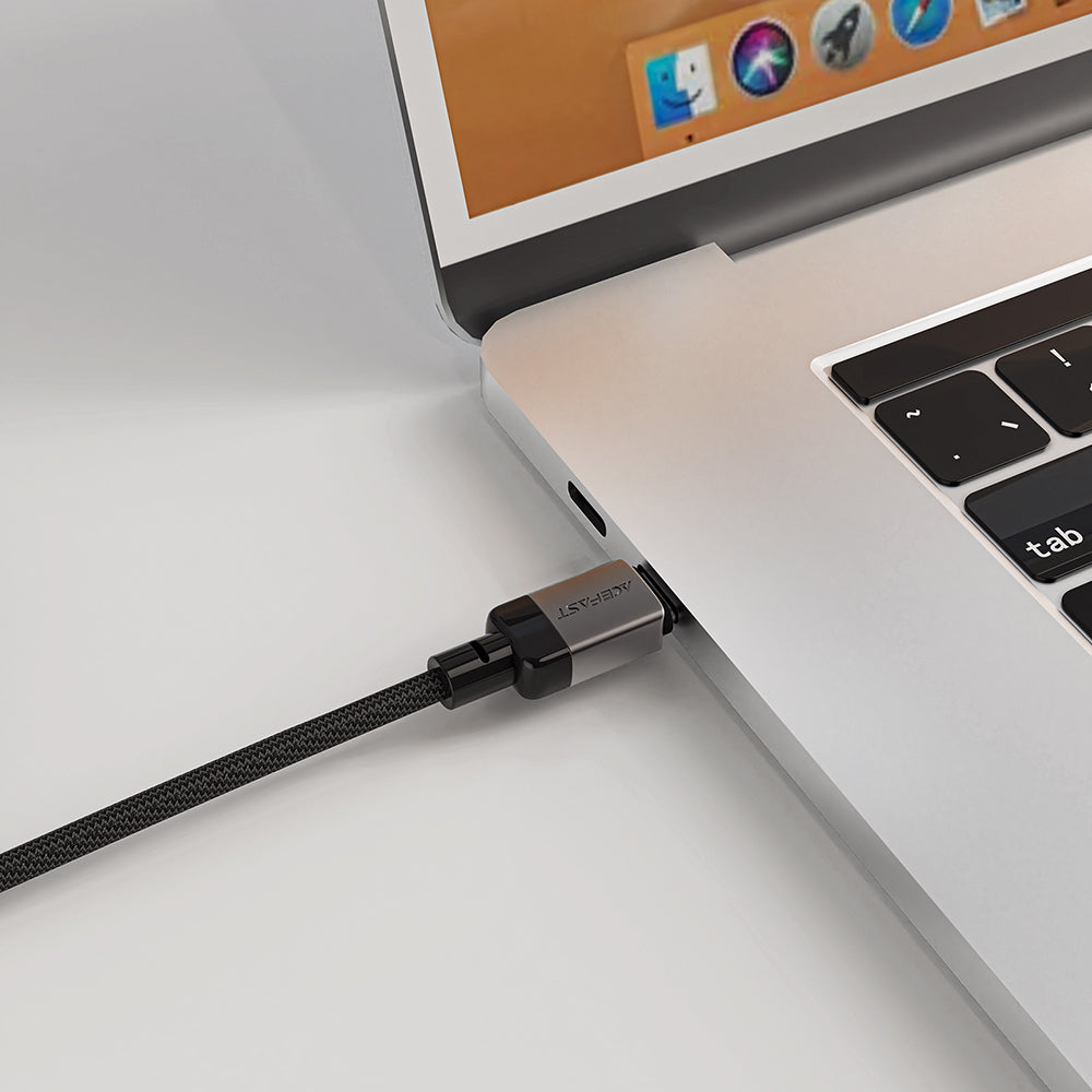 Kabl za podatke i punjenje USB-C - USB-C Acefast C9-03, 60W, 1.2m, Crni