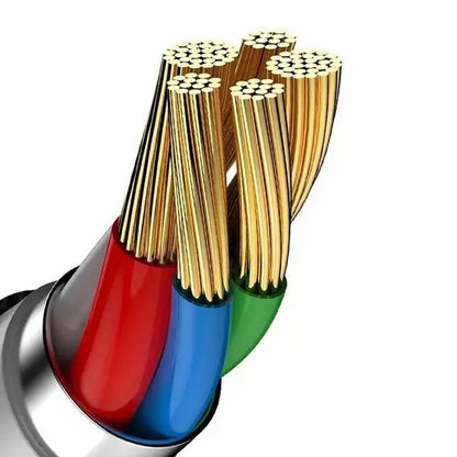 Kabl za podatke i punjenje USB-C - USB-C Baseus Cafule, 60W, 2m, Set 3 komada, Crni S0TV002132