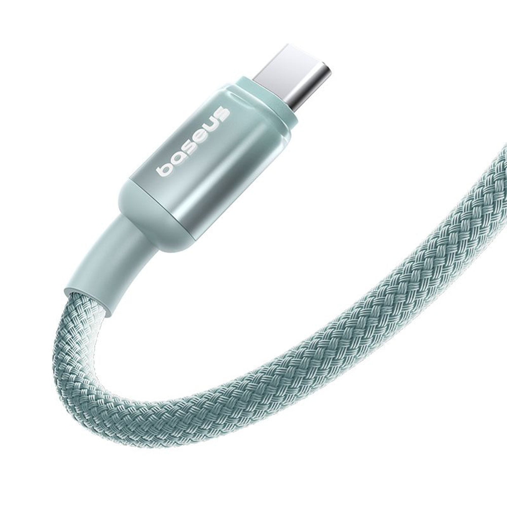Kabl za Podatke i Punjenje USB-C - USB-C Baseus Discolor, 100W, 2m, Plavo Zelen E0420703