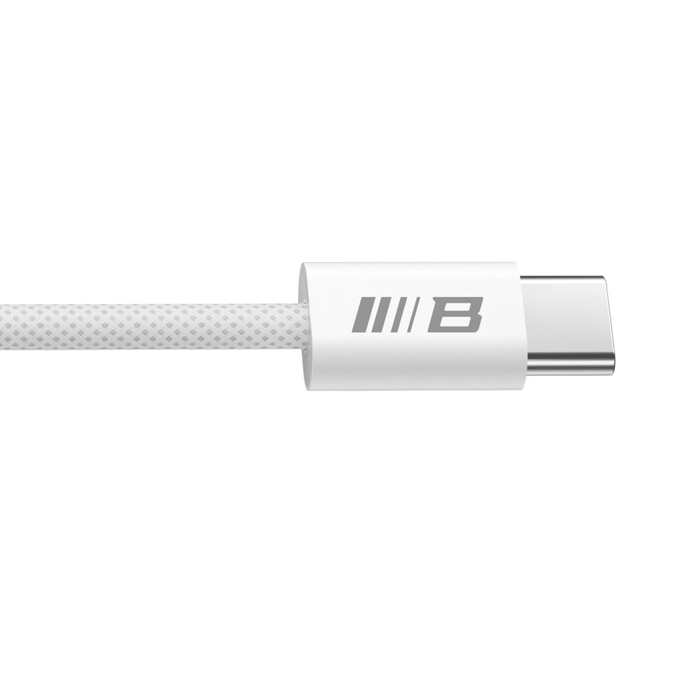 Kabl za prenos podataka i punjenje USB-C - USB-C Blueo, 100W, 1.2m, Beli
