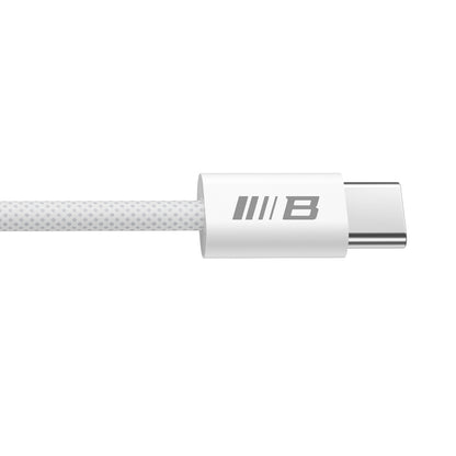 Kabl za prenos podataka i punjenje USB-C - USB-C Blueo, 100W, 1.2m, Beli