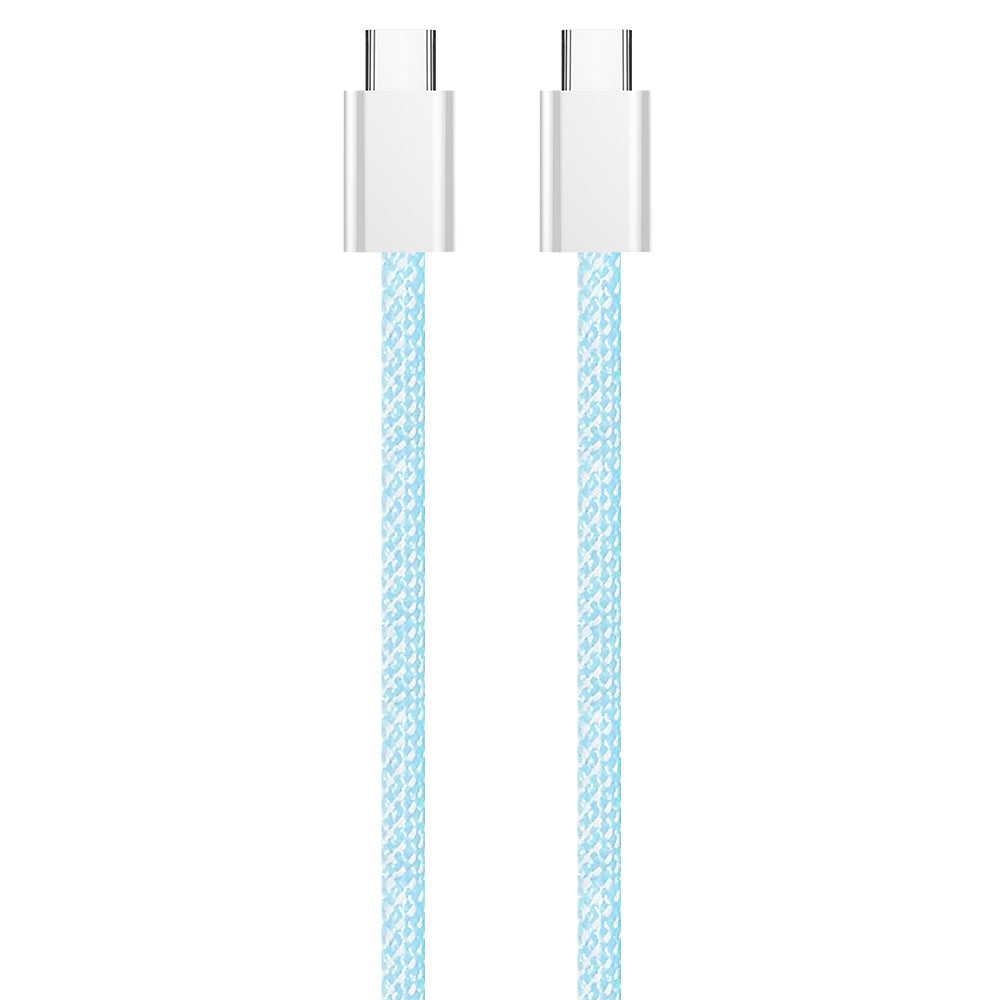Kabl za Prenos Podataka i Punjenje USB-C - USB-C ColorWay CW-CBPDCC061, 60W, 1m, Plavi