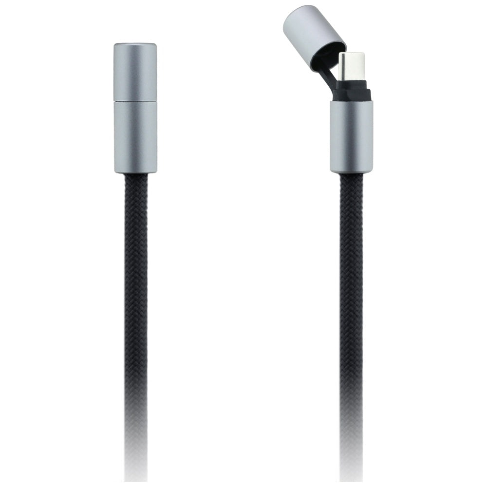 Kabl za prenos podataka i punjenje USB-C - USB-C Karl Lagerfeld Ikonik Charm, 100W, 1.5m, Crni
