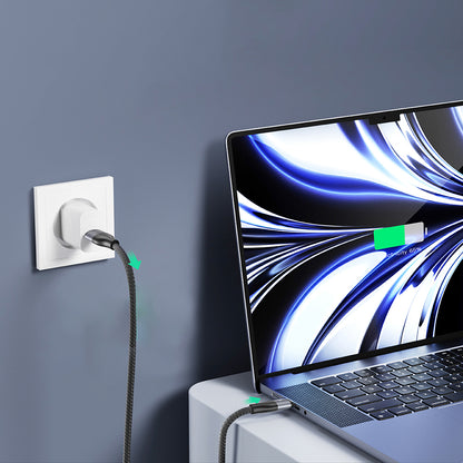 Kabl za podatke i punjenje USB-C - USB-C Lito LD25CC, 100W, 2m, Sivi