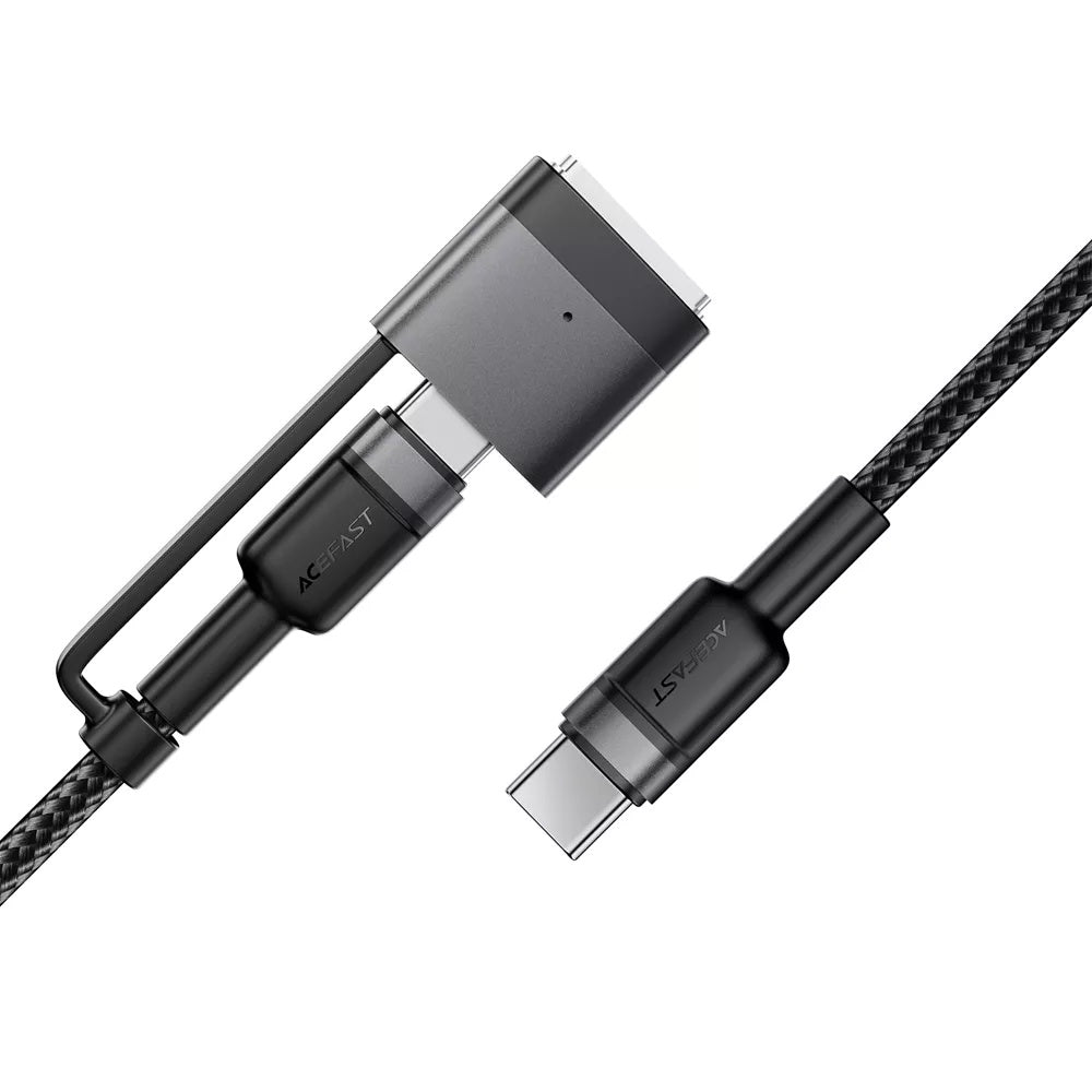 Kabl za punjenje Acefast, USB-C - USB-C / MagSafe 3, 240W, 1.2m, Crni