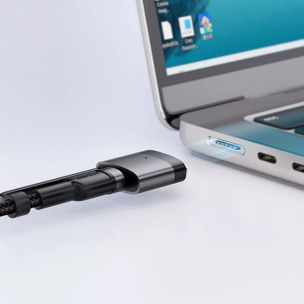 Kabl za punjenje Acefast, USB-C - USB-C / MagSafe 3, 240W, 1.2m, Crni