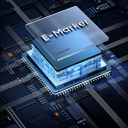 Kabl za punjenje McDodo CA-0140, USB-C - USB-C / MagSafe 3, 240W, 2m, Crni