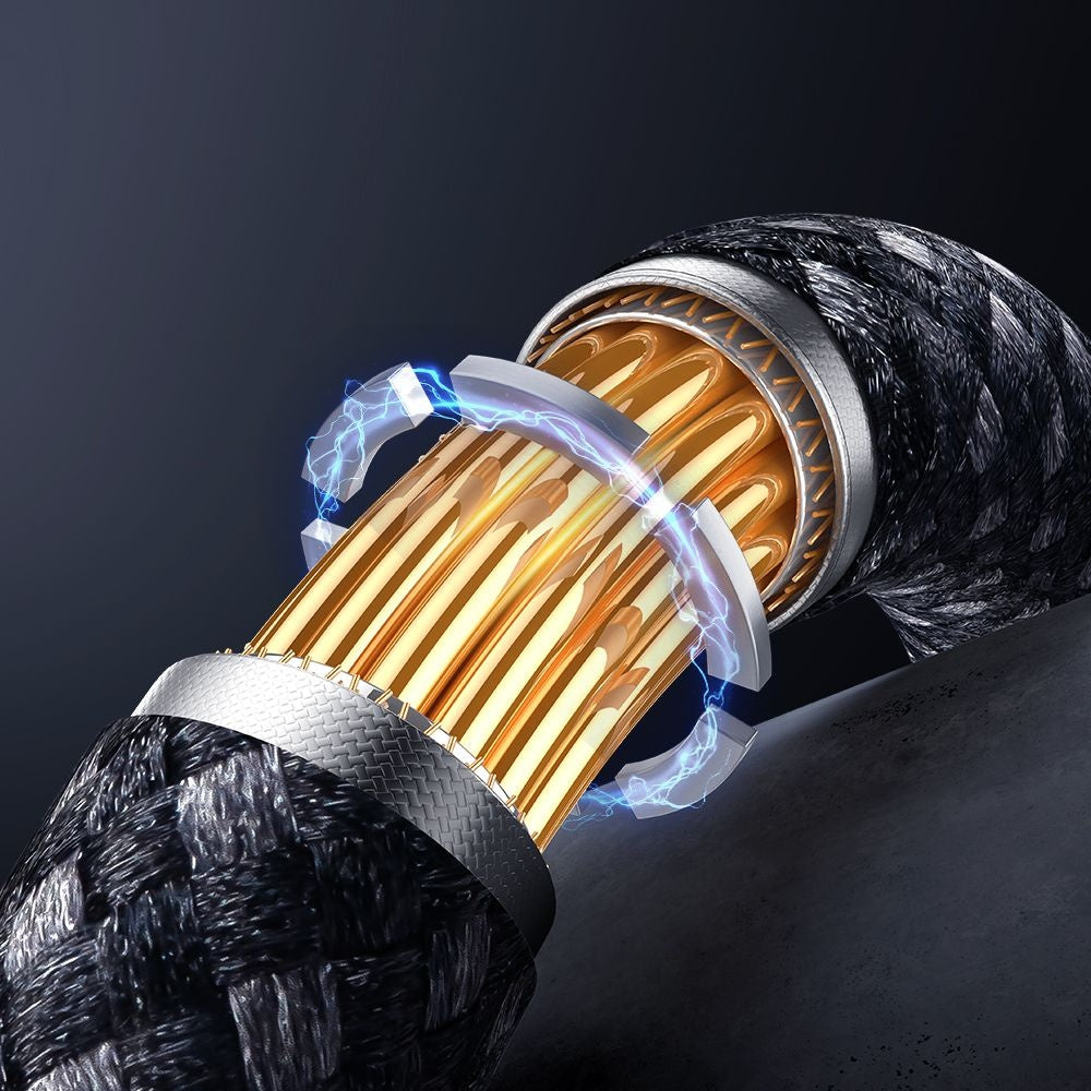 Kabl za podatke i punjenje USB-C - USB-C McDodo CA-2000 Self Winding, 60W, 1.2m, Crni