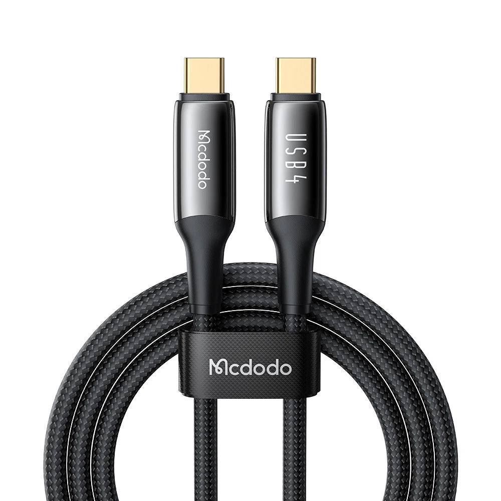 Kabl za prenos podataka i punjenje USB-C - USB-C McDodo CA-2990, 240W, 1.2m, Crni