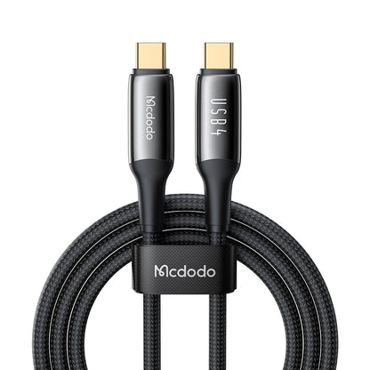 Kabl za prenos podataka i punjenje USB-C - USB-C McDodo CA-2990, 240W, 1.2m, Crni