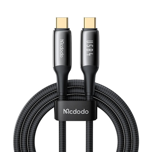 Kabl za prenos podataka i punjenje USB-C - USB-C McDodo CA-2990, 240W, 1.2m, Crni