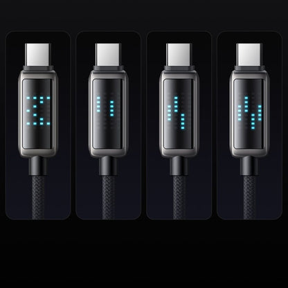 Kabl za Podatke i Punjenje USB-C - USB-C McDodo CA-4250 Display, 100W, 1.2m, Crni