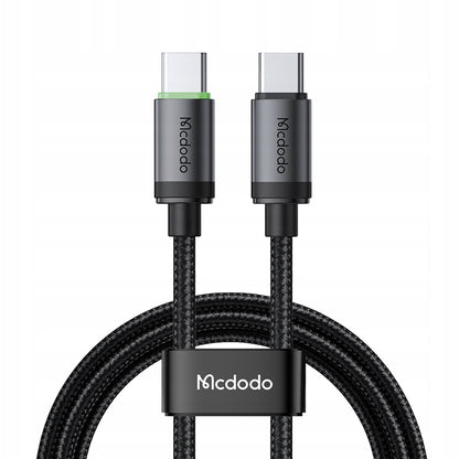 Kabl za Prenos Podataka i Punjenje USB-C - USB-C McDodo CA-4410, 60W, 1m, Crni