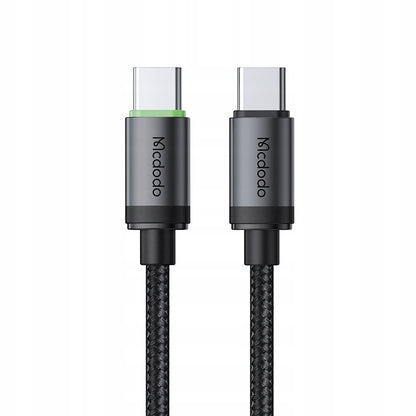 Kabl za Prenos Podataka i Punjenje USB-C - USB-C McDodo CA-4410, 60W, 1m, Crni