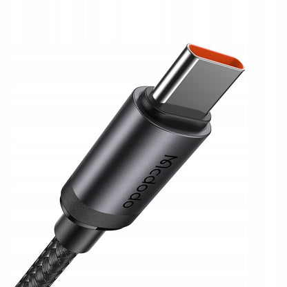 Kabl za Prenos Podataka i Punjenje USB-C - USB-C McDodo CA-4410, 60W, 1m, Crni