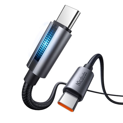 Kabl za Podatke i Punjenje USB-C - USB-C McDodo CA-5740, 100W, 1.2m, Crni