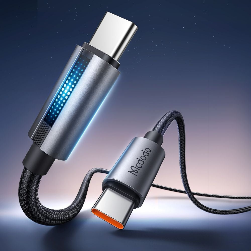 Kabl za Podatke i Punjenje USB-C - USB-C McDodo CA-5740, 100W, 1.2m, Crni