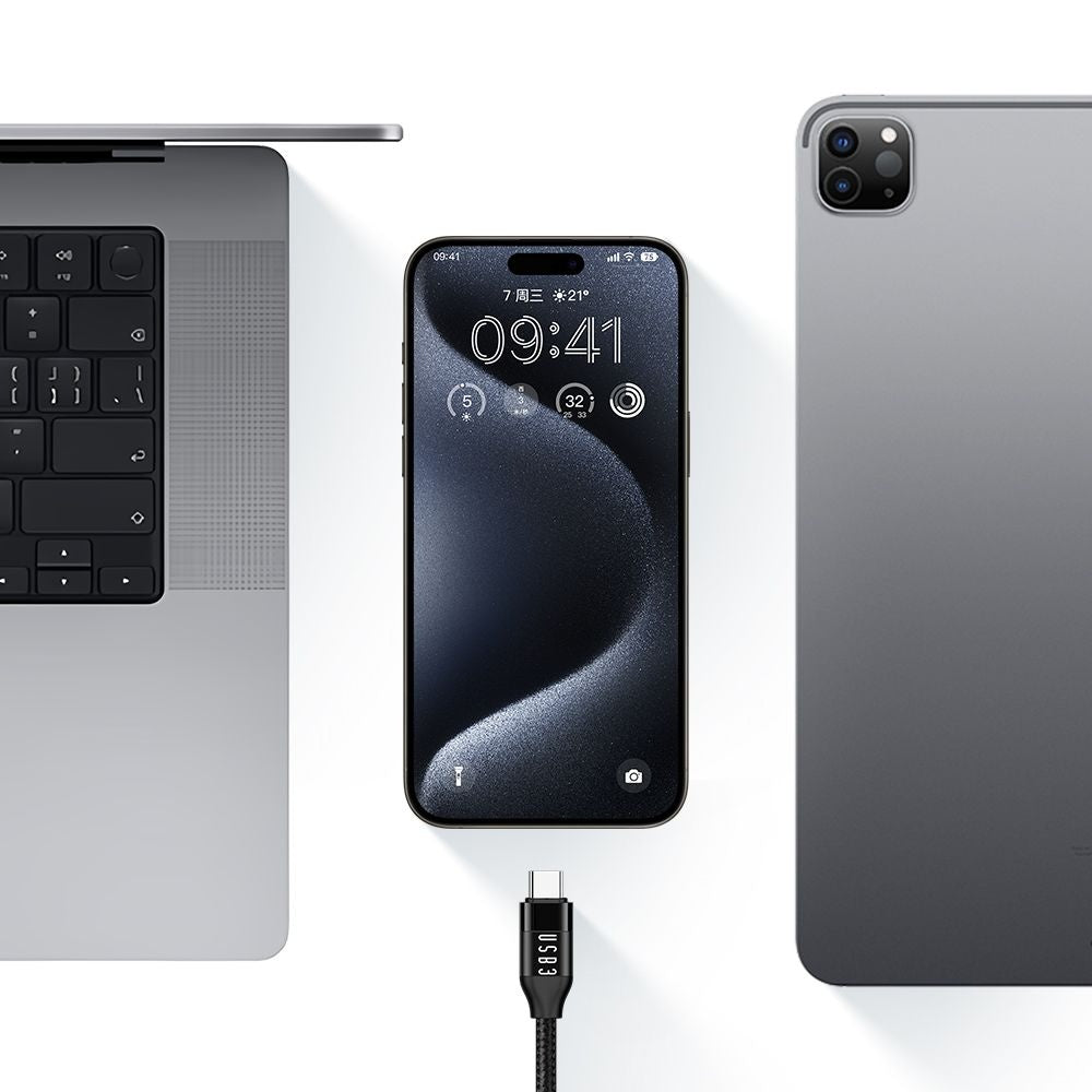 Kabl za podatke i punjenje USB-C - USB-C McDodo CA-7132, 100W, 1.2m, Crni