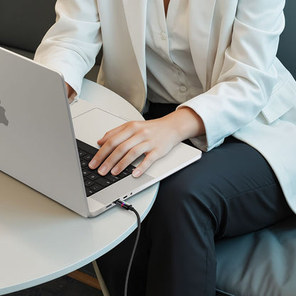 Kabl za podatke i punjenje USB-C - USB-C McDodo CA-8200 Colorful, 100W, 1.2m, Crni