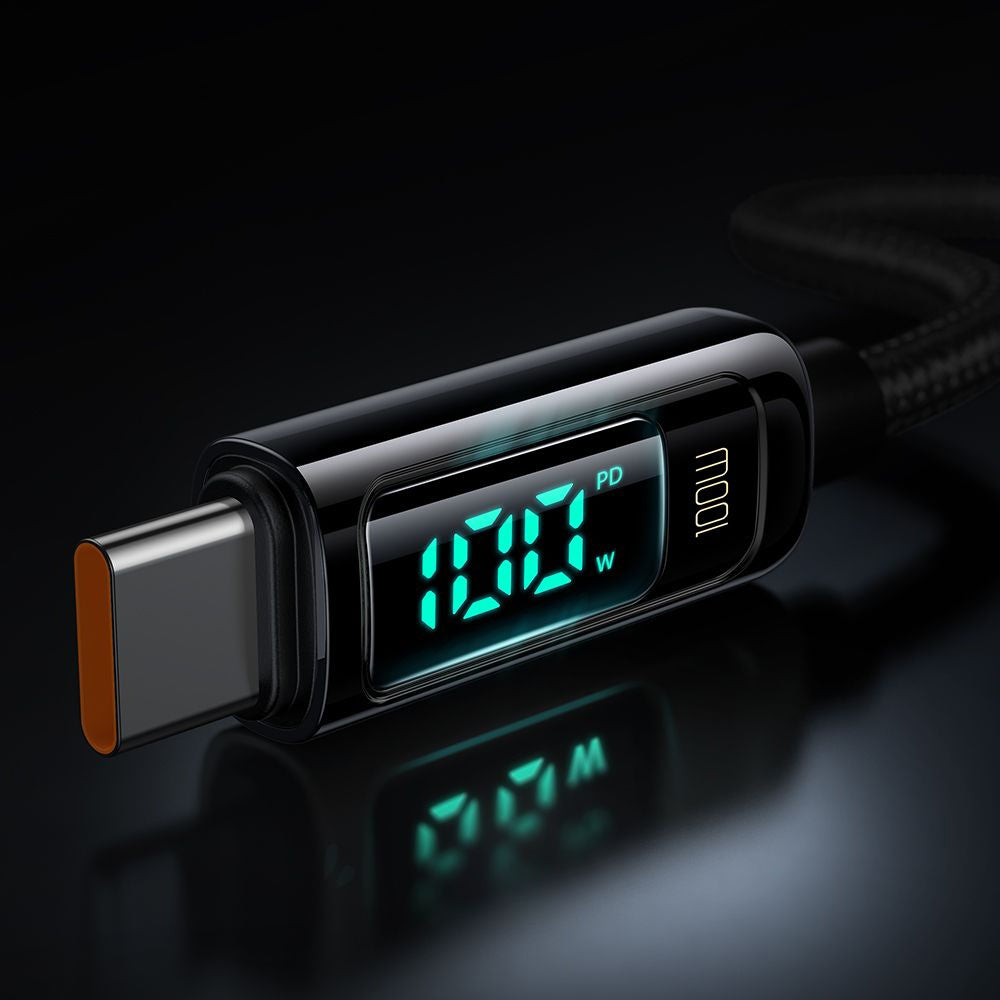 Kabl za Prenos Podataka i Punjenje USB-C - USB-C McDodo CA-8820 Display, 100W, 1.2m, Crni