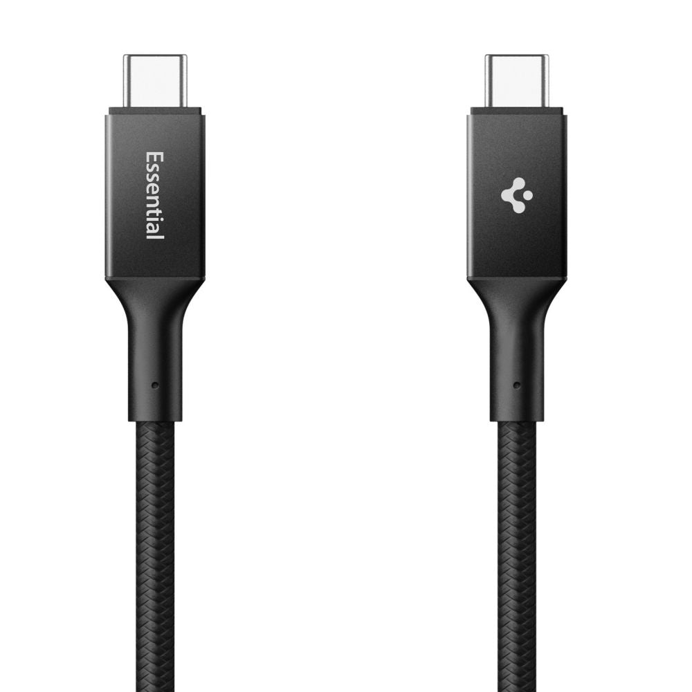 Kabl za prenos podataka i punjenje USB-C - USB-C Spigen EB10010CC, 100W, 1m, Crni