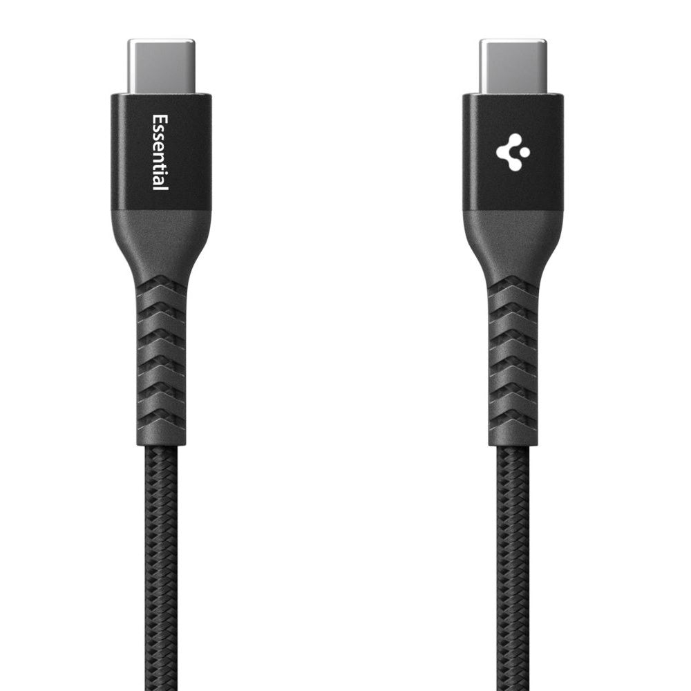 Kabl za podatke i punjenje USB-C - USB-C Spigen EB10010CCA, 100W, 1m, Crni ACA11103