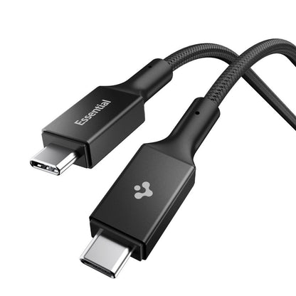 Kabl za prenos podataka i punjenje USB-C - USB-C Spigen EB10015CC, 100W, 1.5m, Crni ACA10421
