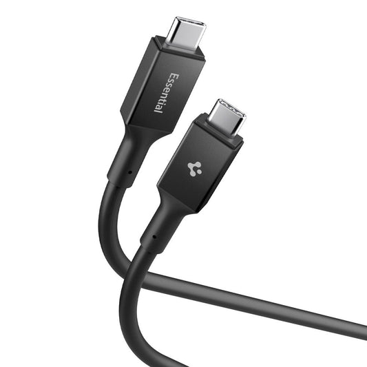 Kabl za prenos podataka i punjenje USB-C - USB-C Spigen EB24015CC, 240W, 1.5m, Crni ACA10423