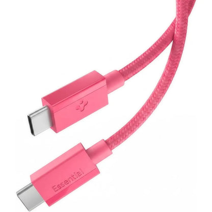 USB-C - USB-C kabl za prenos podataka i punjenje Spigen EB6010CC, 60W, 1m, Roze ACA10414