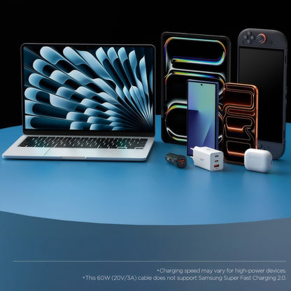 USB-C - USB-C kabl za prenos podataka i punjenje Spigen EB6010CC, 60W, 1m, Roze ACA10414