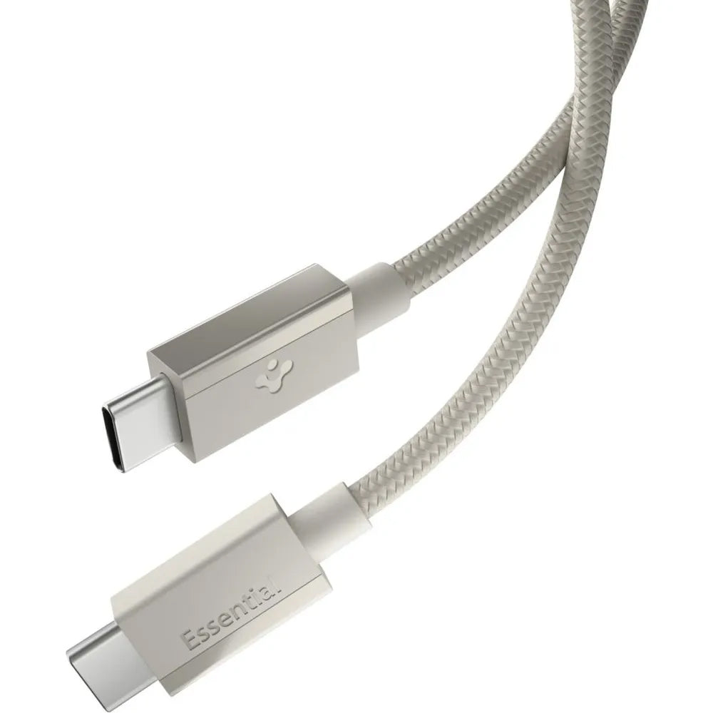 USB-C - USB-C kabl za prenos podataka i punjenje Spigen EB6015CC, 60W, 1.5m, Titan siva ACA10419
