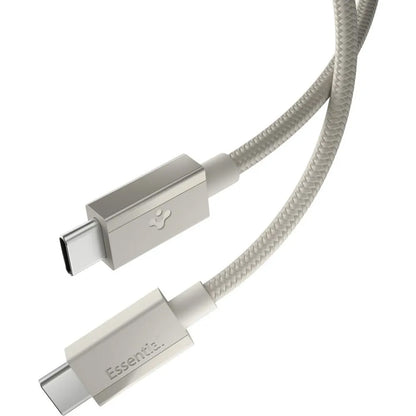 USB-C - USB-C kabl za prenos podataka i punjenje Spigen EB6015CC, 60W, 1.5m, Titan siva ACA10419