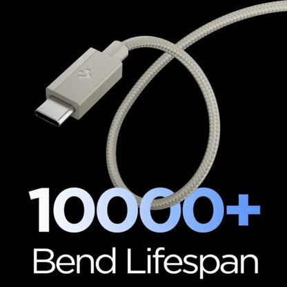 USB-C - USB-C kabl za prenos podataka i punjenje Spigen EB6015CC, 60W, 1.5m, Titan siva ACA10419