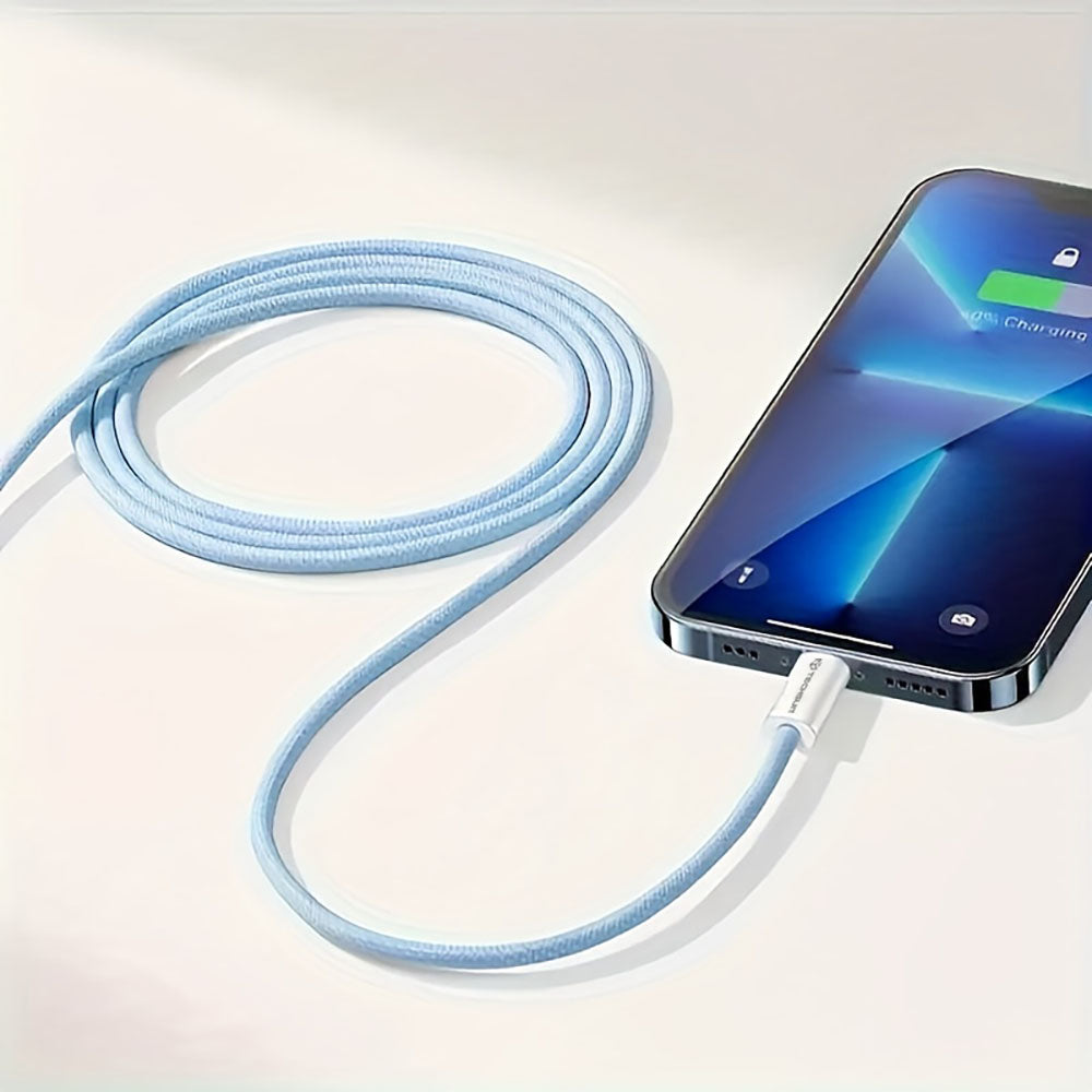 Kabl za podatke i punjenje USB-C - USB-C Techsuit PCB114D, 60W, 1m, Roze