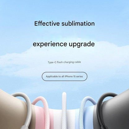 Kabl za prenos podataka i punjenje USB-C - USB-C UGREEN L501, 60W, 1m, Crni