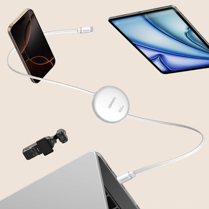 Kabl za Prenos Podataka i Punjenje USB-C - USB-C UGREEN L531, 100W, 1m, Beli