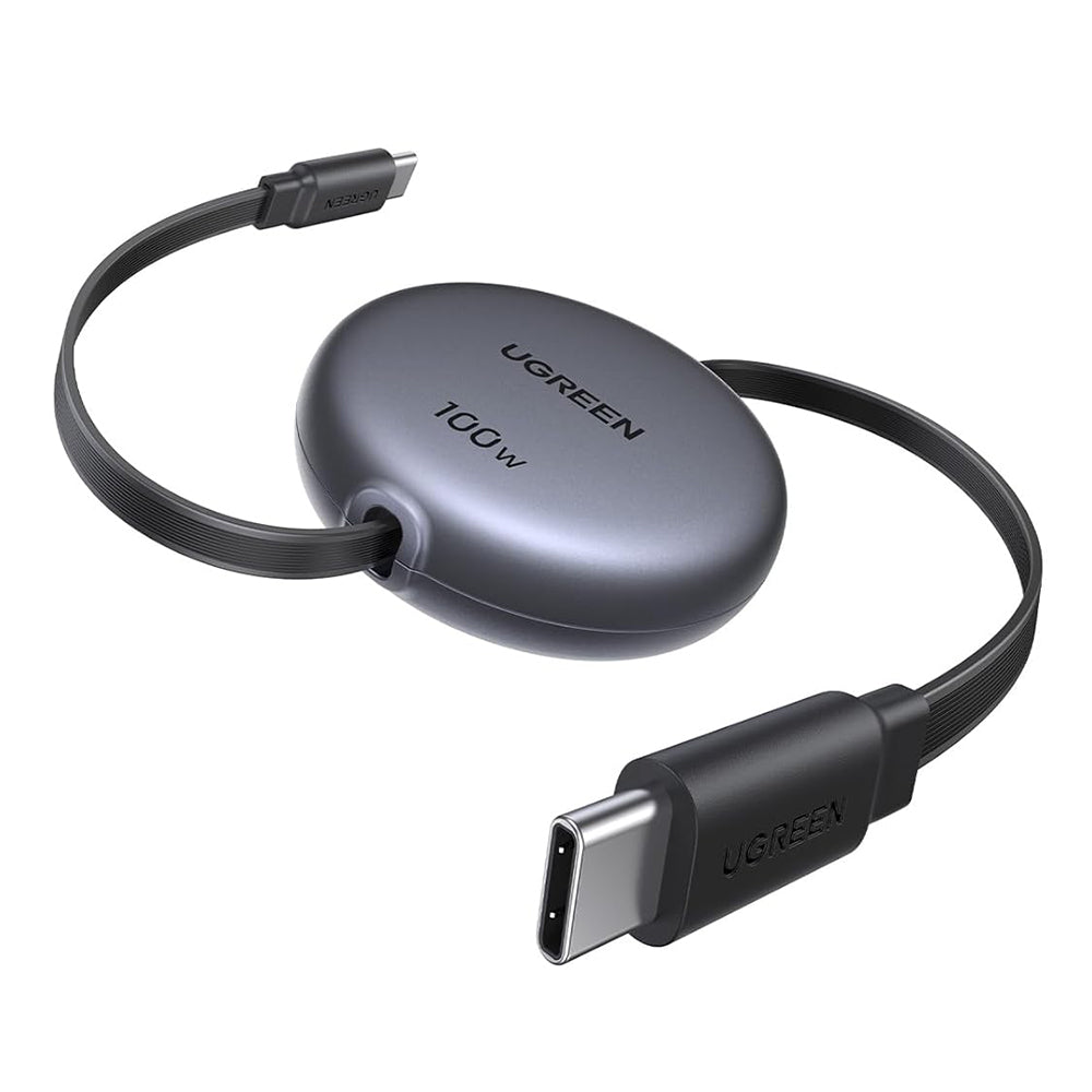 Kabl za prenos podataka i punjenje USB-C - USB-C UGREEN L531, 100W, 1m, Crni