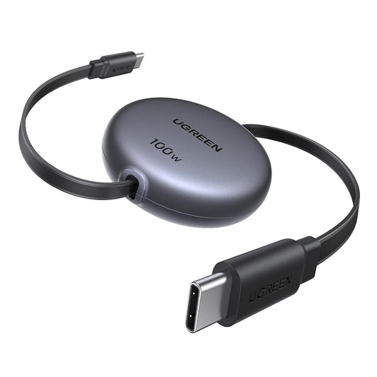 Kabl za prenos podataka i punjenje USB-C - USB-C UGREEN L531, 100W, 1m, Crni